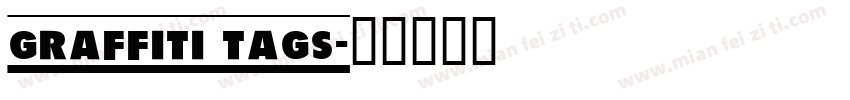 graffiti tags字体转换
